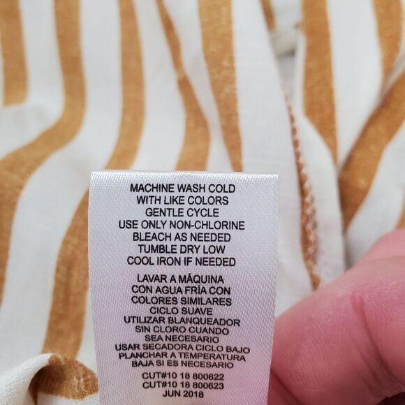 Ten Sixty Sherman | Button Front Shirt Striped Dress - Picture 16 of 16